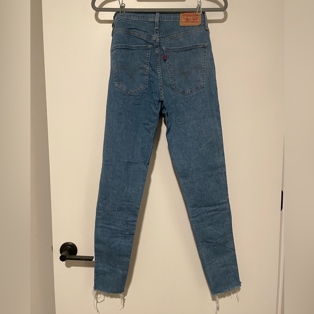 Levi Mile High Rise Super Skinny Jeans - W27 L30
